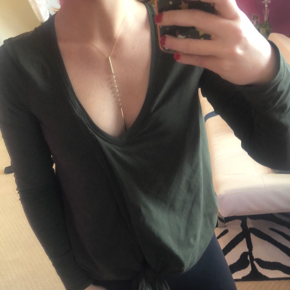 Plunge necklace